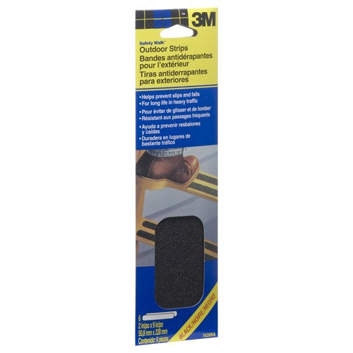 3M Safety-Walk Slip Resistant Tape 610B-T2X9 Black 2″ × 9″ - Eagle Tool & Supply