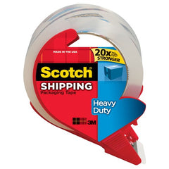 Scotch Heavy Duty Shipping Packaging Tape 3850S-RD 1.88″ × 38.2 yd (48 mm × 35 m) - Eagle Tool & Supply