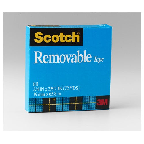 Scotch Removable Tape 811 3/4″ × 2592″ Boxed - Eagle Tool & Supply