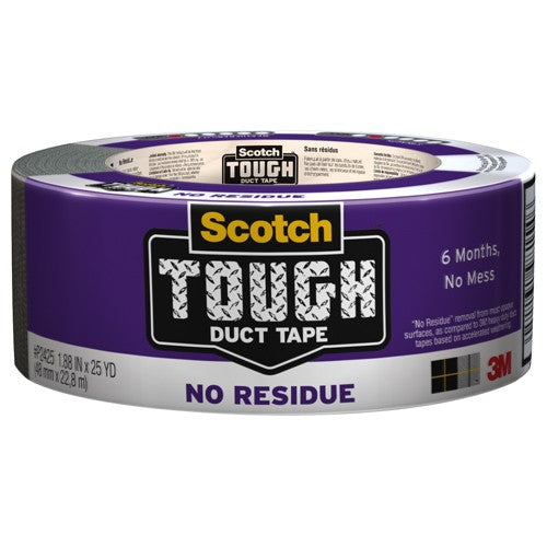 3M No Residue Duct Tape 2425 1.88″ × 25 yd (48 mm × 22.8 m) - Eagle Tool & Supply