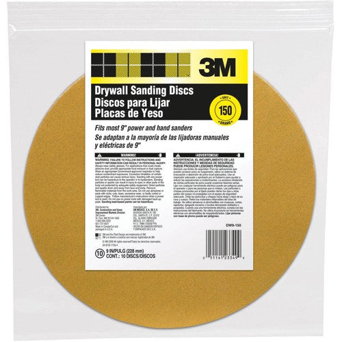 ‎3M Drywall Sanding Discs DW9-150 9″ - Eagle Tool & Supply