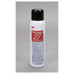 3M Multi-Purpose Spray Adhesive 27 Clear 16 fl oz Can (Net Wt 13.05oz) NOT FOR SALE IN CA AND OTHER STATES - Eagle Tool & Supply