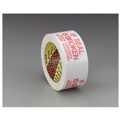 Scotch Printed Message Box Sealing Tape 3771 White 48 mm × 100 m - Eagle Tool & Supply