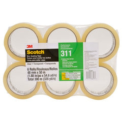 48mm × 50m Performance Box Sealing Tape Clear Alt Mfg # 68813 - Eagle Tool & Supply