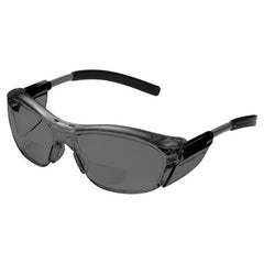 ‎3M Nuvo Reader Protective Eyewear 11501-00000-20 Gray Lens Gray Frame +2.0 Diopter - Eagle Tool & Supply