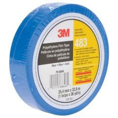 1X36 YDS 483 BLUE POLYETHYLENE FILM - Eagle Tool & Supply