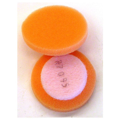 ‎3M Finesse-it Buffing Pad 20274 1-1/2″ Orange Foam White Loop Flat Face - Eagle Tool & Supply