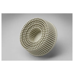 Scotch-Brite Roloc Bristle Disc RD-ZB 120 TR White 1″ × 5/8″ - Eagle Tool & Supply