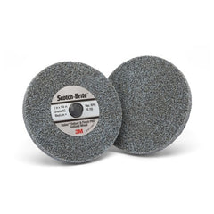 Scotch-Brite Roloc Deburr and Finish PRO Unitized Wheel TR 3″ × 1/4″ x NH 6C MED+ - Eagle Tool & Supply