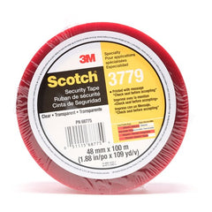 Scotch Security Message Box Sealing Tape 3779 Clear 48 mm × 100 m - Eagle Tool & Supply